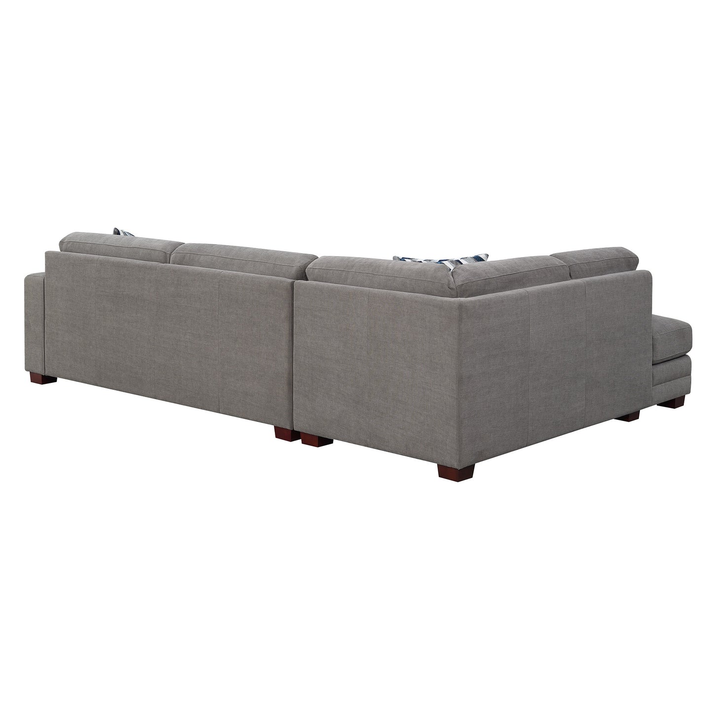 Penelope Fabric Sectional with Ottoman