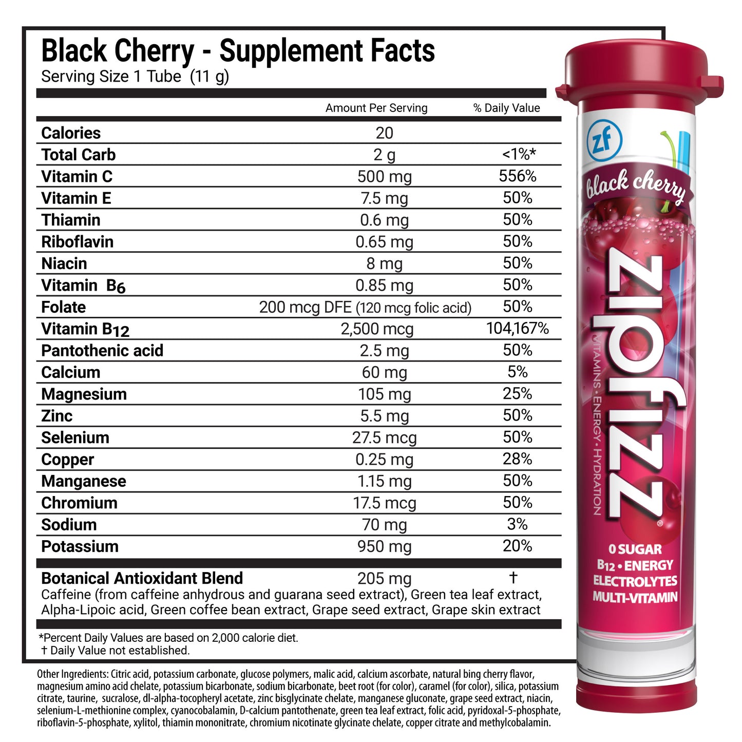 Multi-Vitamin Energy Hydration Drink Mix, 30 Tubes