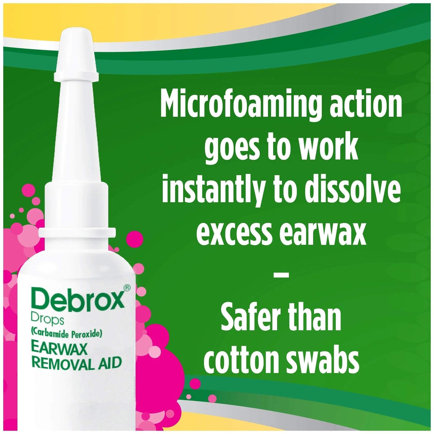 Ear Wax Removal Drops, Gentle Microfoam Ear Wax Remover, 0.5 Fl Oz