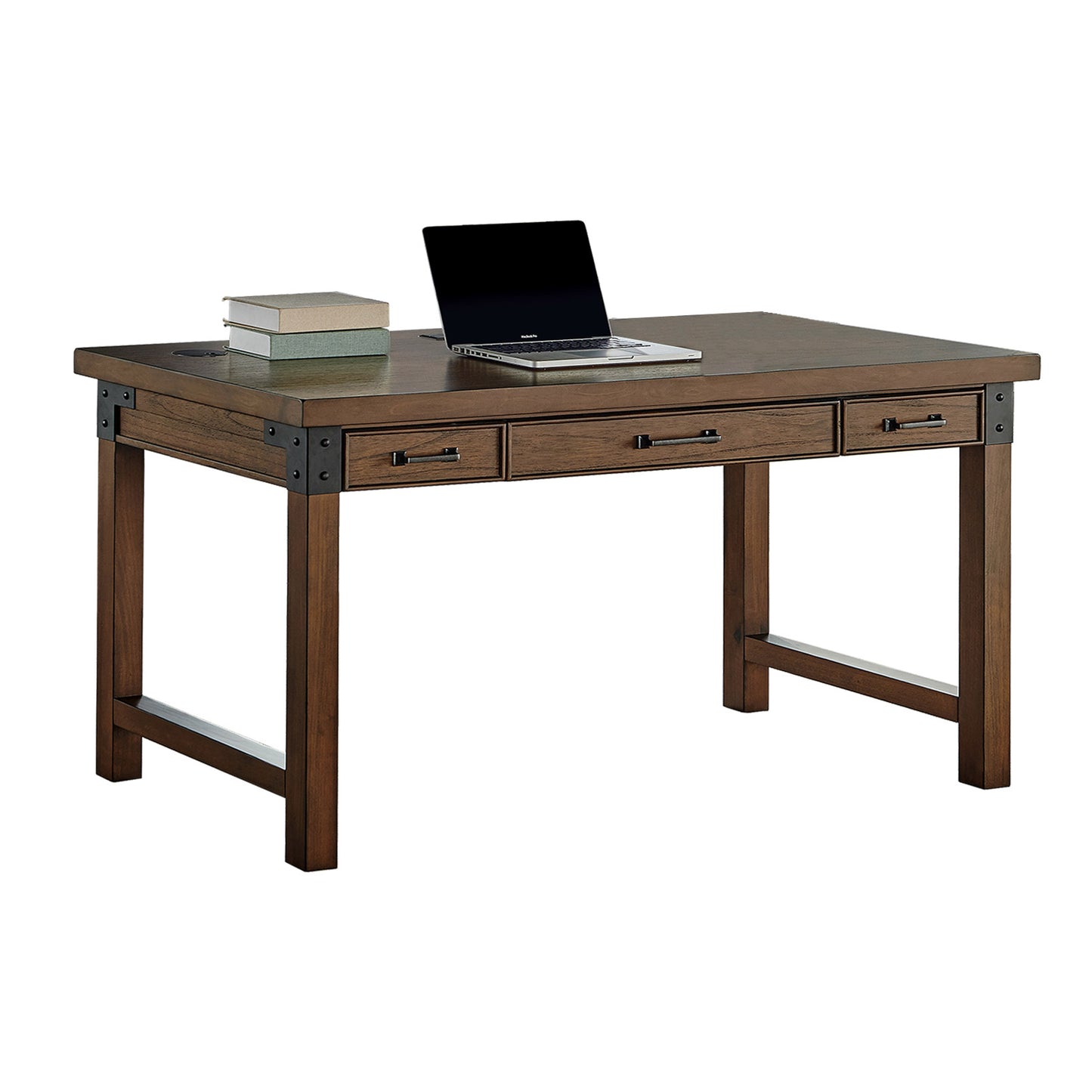 Aberdeen 3-Piece Writing Desk, Door Bookcase and File
