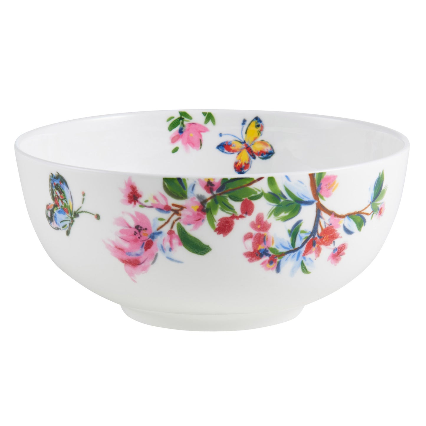 Butterfly Garden Bone China 16-Piece Dinnerware Set