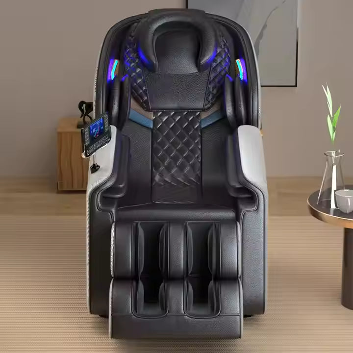 Phenitech Zero Gravity 4D Massager Chair with Stretching, Tapping, Heating Back and Foot Full Body Massage Chair
