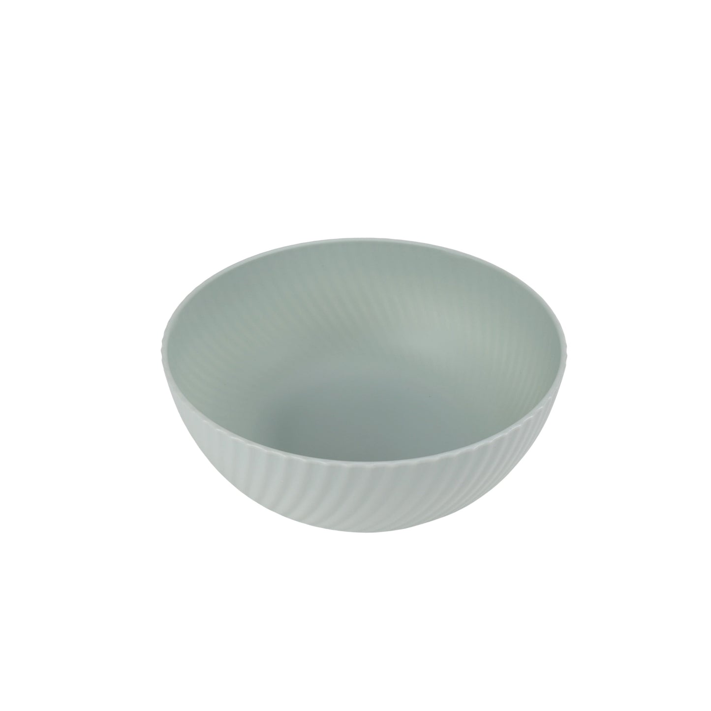 - Green round Plastic Cereal Bowl, Swirl Etched, 38-Ounce