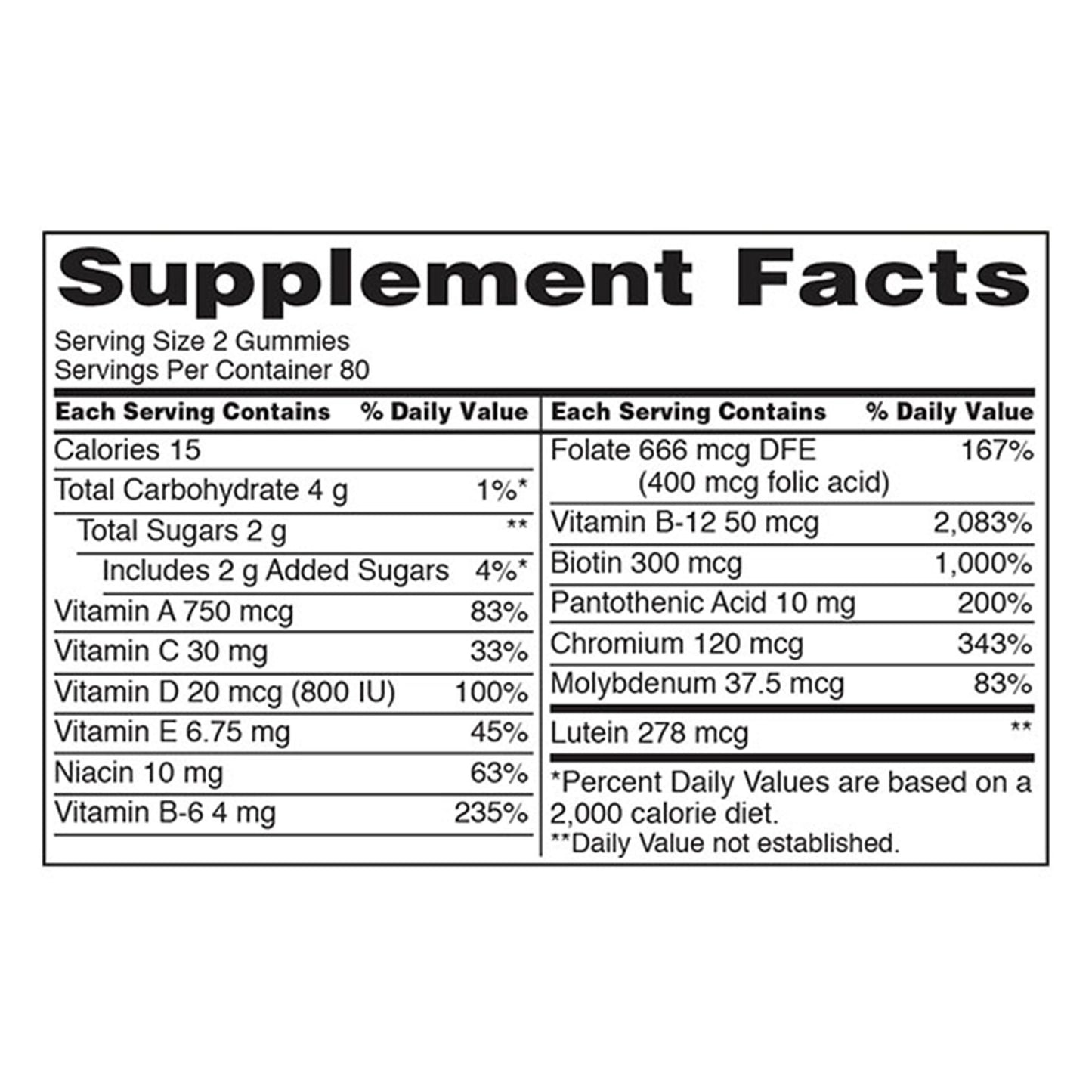 Adult Multivitamin, 320 Gummies