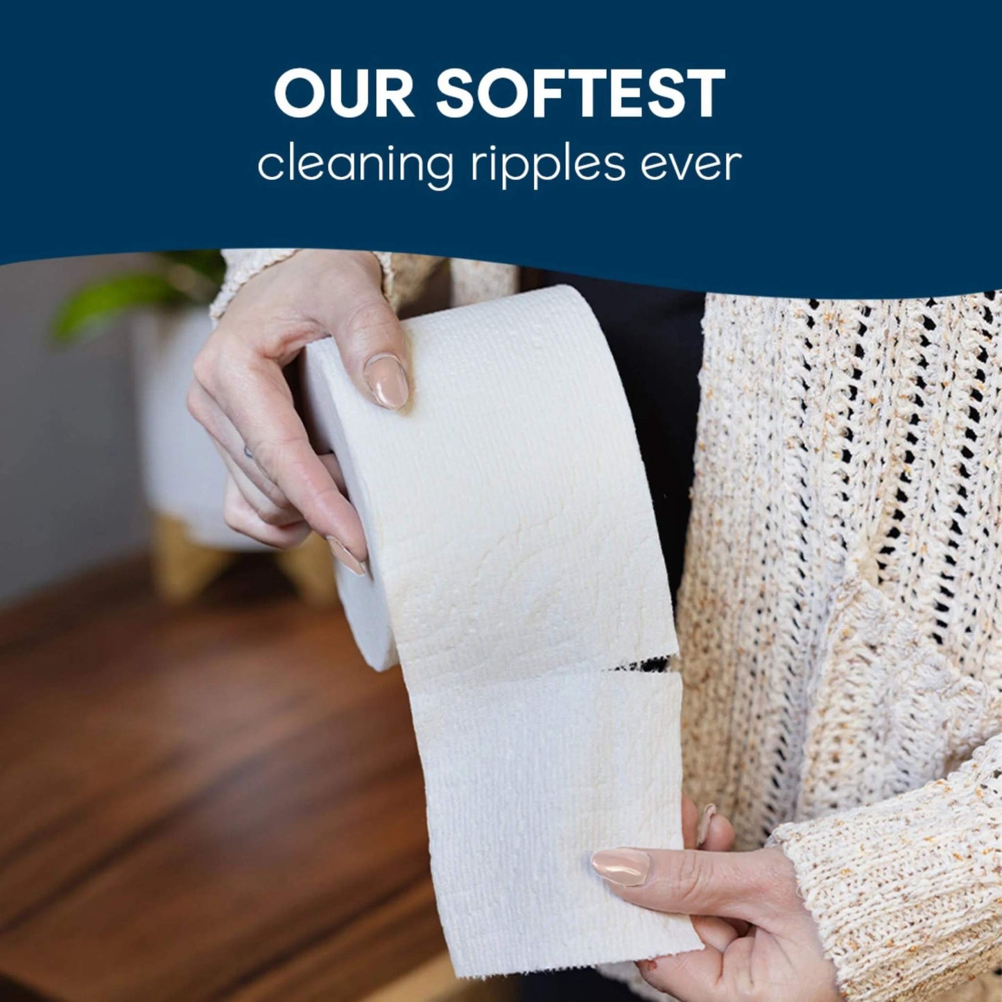 Ultra Comfort Toilet Paper, Soft Toilet Tissue, 12 Mega Rolls
