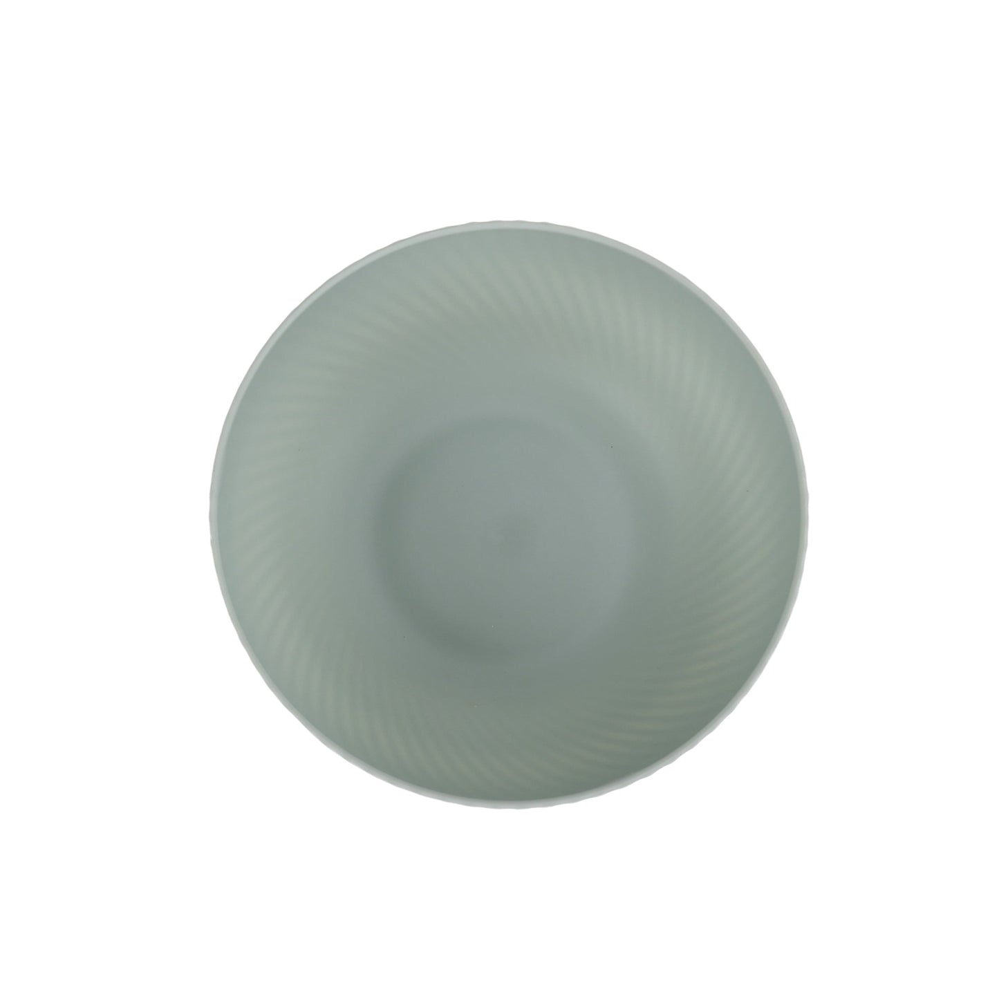 - Green round Plastic Cereal Bowl, Swirl Etched, 38-Ounce
