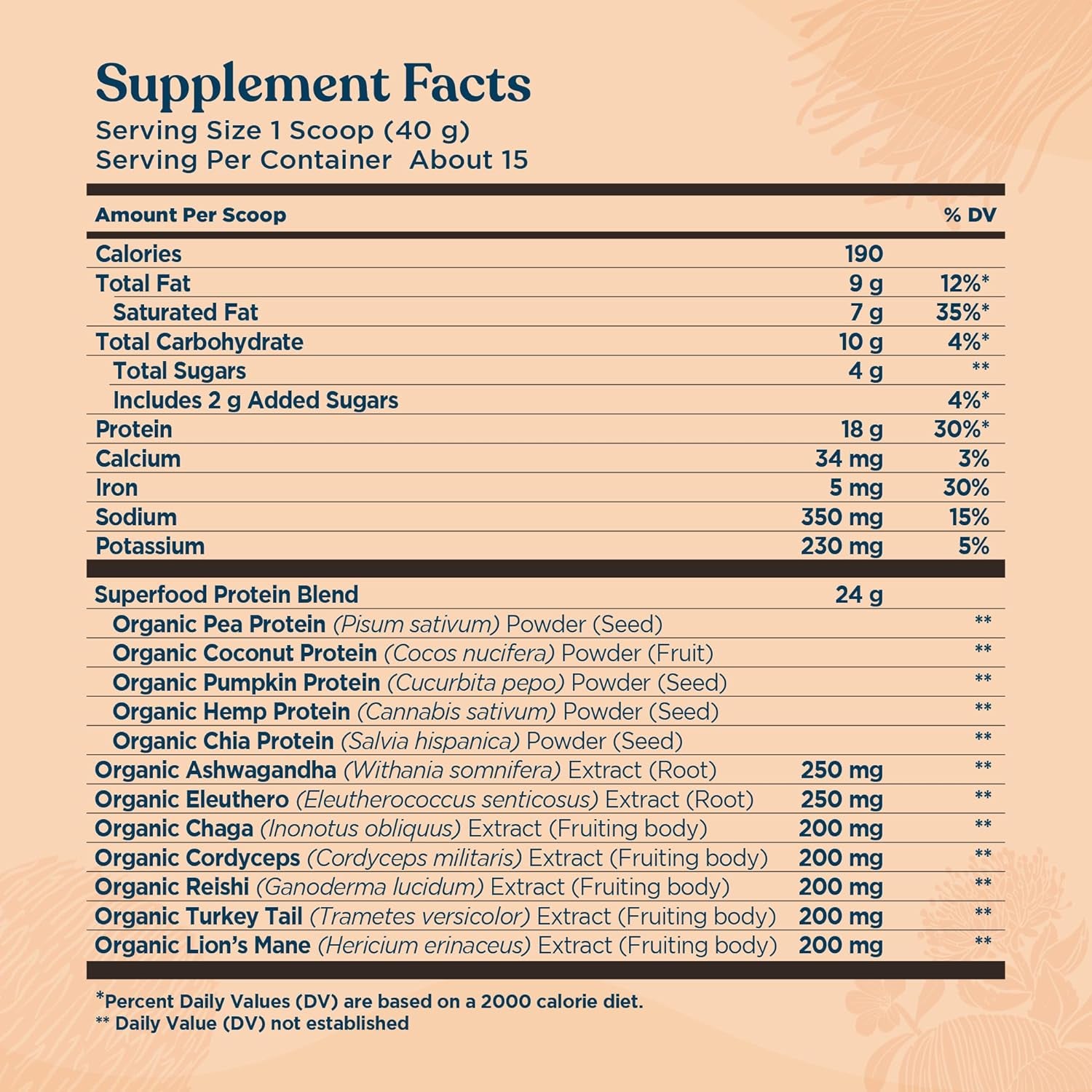 Organic Vegan Protein Powder | 18G Plant-Based Protein per Serving | Gluten Free, Dairy Free, Soy Free, Non-Gmo with No Filler Ingredients | 21.16Oz, 15 Servings | Sweet Vanilla