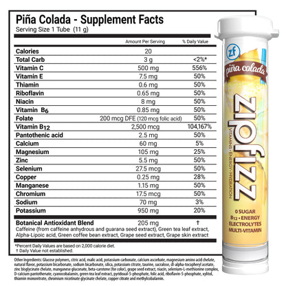 Multi-Vitamin Energy Hydration Drink Mix, 30 Tubes