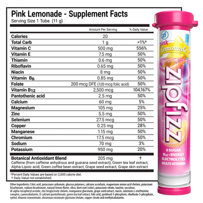 Multi-Vitamin Energy Hydration Drink Mix, 30 Tubes