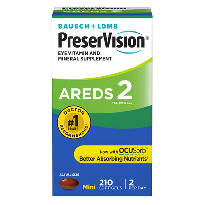 Preservision AREDS 2 Formula, 210 Soft Gels