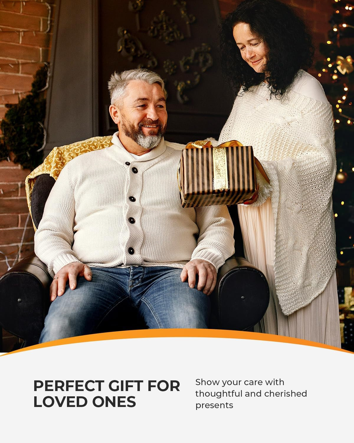 Shiatsu Neck Massager -4D Kneading Back Massager with Heat, FSA HSA Eligible, Birthday Day Gifts for Dad/Women/Men, Deep Kneading Electric Massage Pillow, Massagers for Back and Neck Shoulder