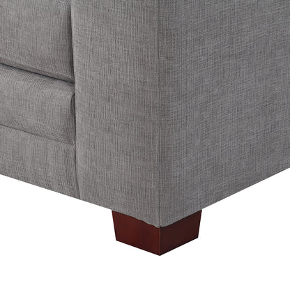 Penelope Fabric Sectional with Ottoman