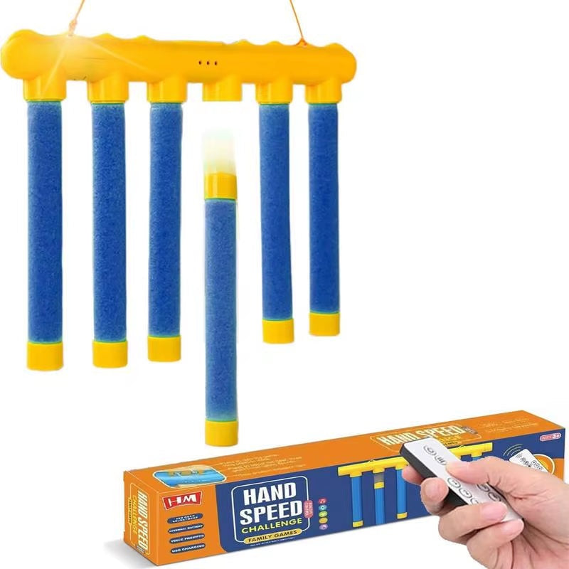 Challenge Falling Sticks Game kids toy with remote control for reaction and coordination training
