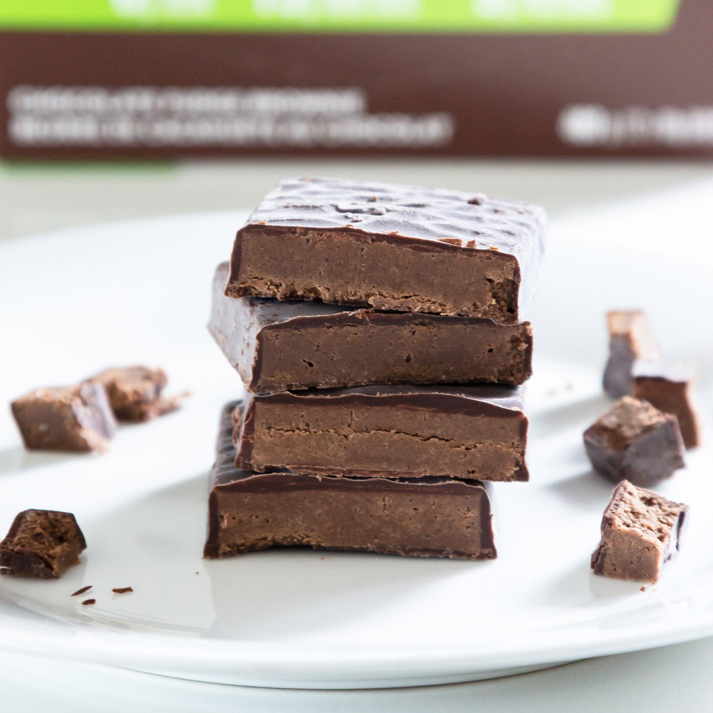 No Sugar Keto Bar (12-Count) 2-Pack Chocolate Fudge Brownie