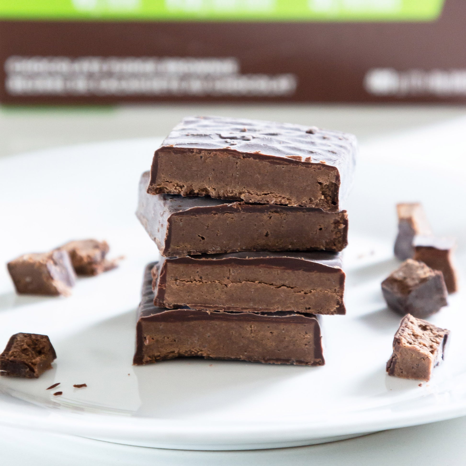 No Sugar Keto Bar (12-Count) 2-Pack Chocolate Fudge Brownie