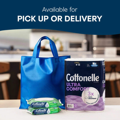 Ultra Comfort Toilet Paper, Soft Toilet Tissue, 12 Mega Rolls
