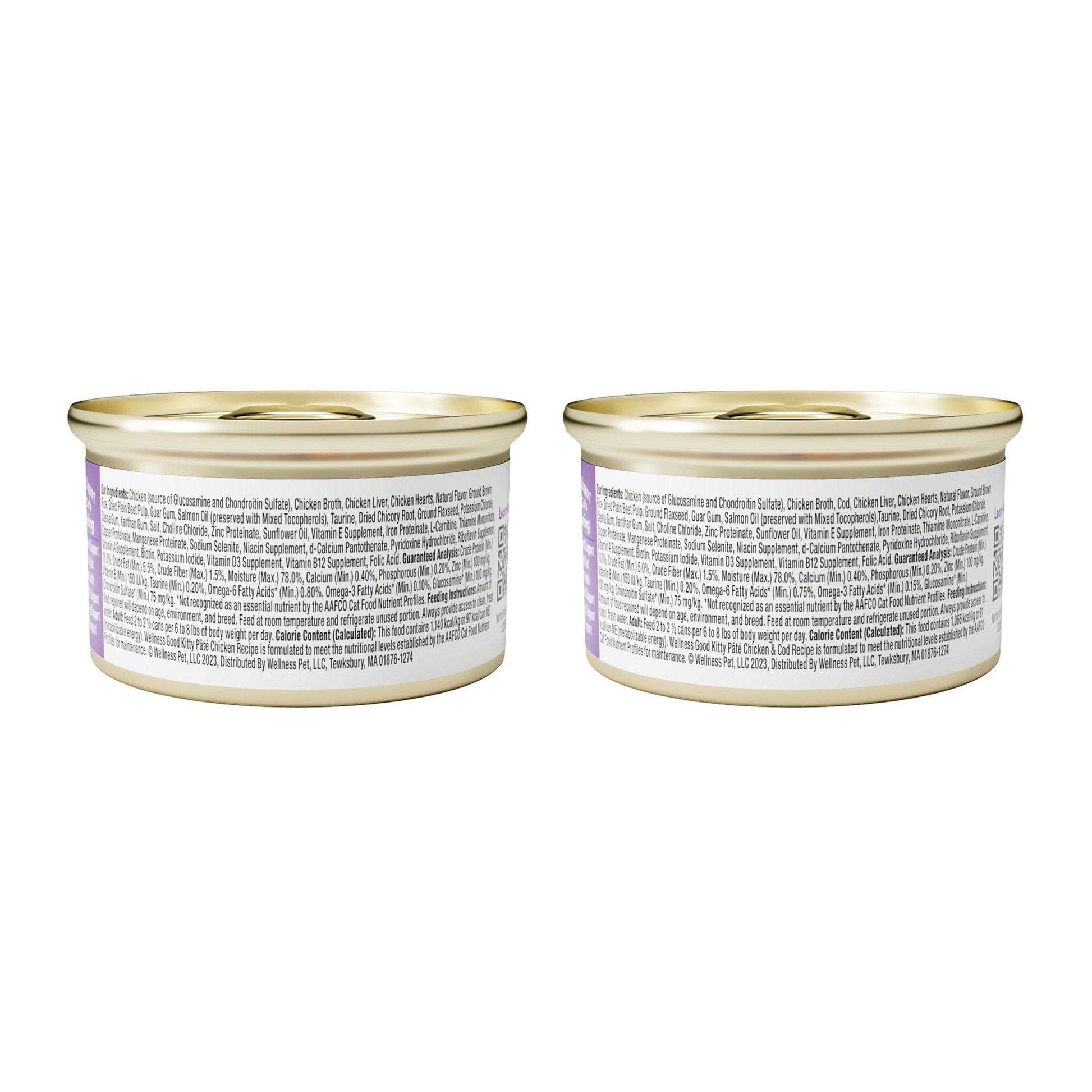 Good Kitty Wet Cat Food Pate Variety Pack, 3 Oz, 24-Count