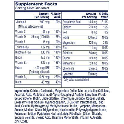 Men'S Multivitamin, 300 Tablets