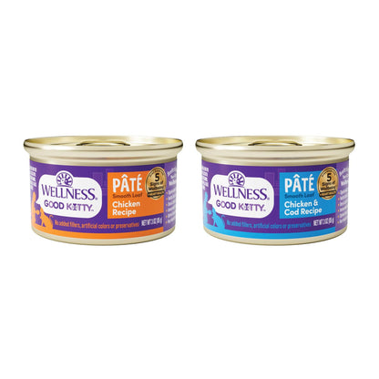 Good Kitty Wet Cat Food Pate Variety Pack, 3 Oz, 24-Count