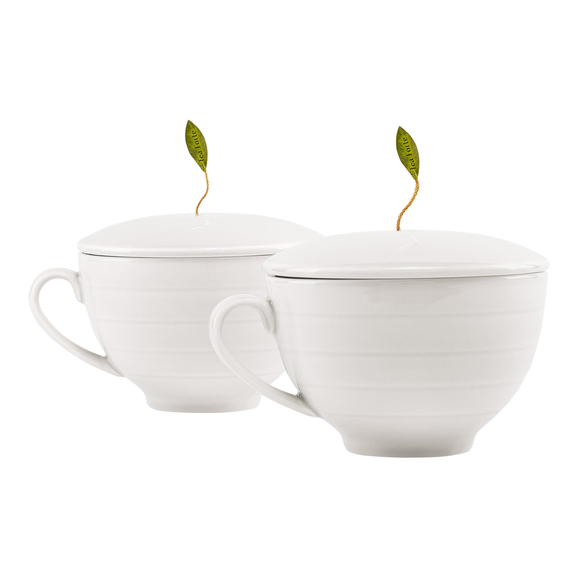 Mariposa Tea Bundle with 20 Pyramid Infusers, 2 Café Cups and 2 Tea Trays