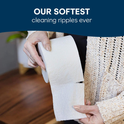 Ultra Comfort Toilet Paper, Soft Toilet Tissue, 12 Mega Rolls